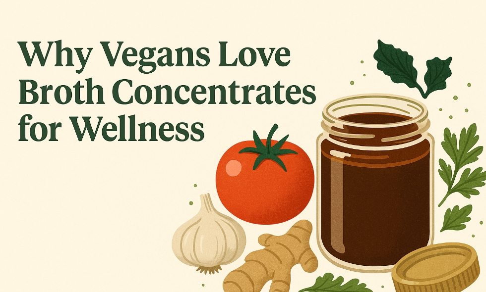Vegan broth concentrates