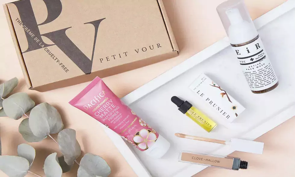 Petit Vour Vegan Beauty Box