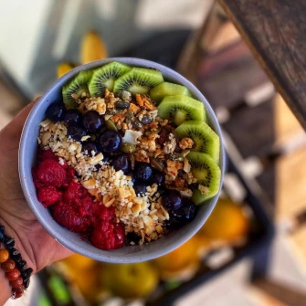 MIx Fruit Salad At Charlie's Raw Squeeze In Ashgrove
