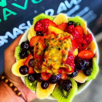 Mix Fruit Salad At Charlie's Raw Squeeze In Ashgrove