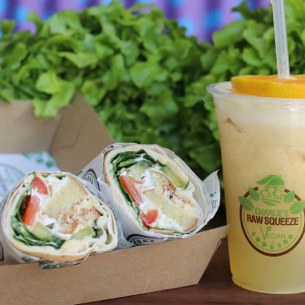 Spring Roll At Charlie's Raw Squeeze In Ashgrove