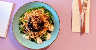 Vegan Food At DoppleGanger  In Cambridge