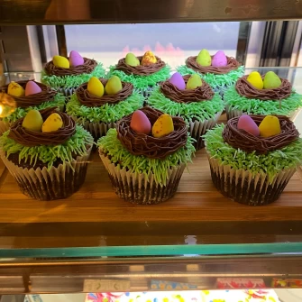 Cup Cake At Ice Shack In Manchester