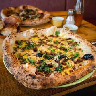 Vegan Pizza At Purezza In Bristol