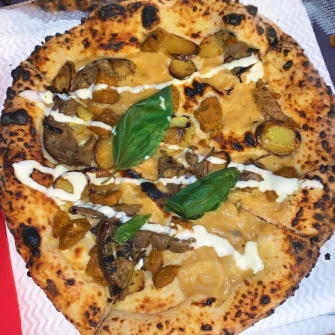 Vegan Pizza At Purezza In Manchester