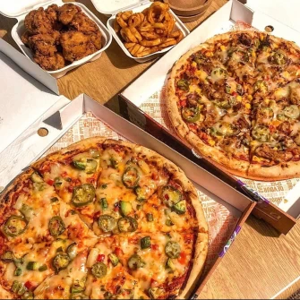 Pizza At Zad's In Manchester