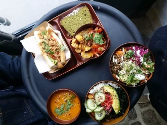 Vegan Food At Jah Jah In Paris