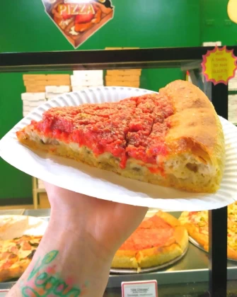 Vegan Pizza At Gulino's Pizza In Enterprise