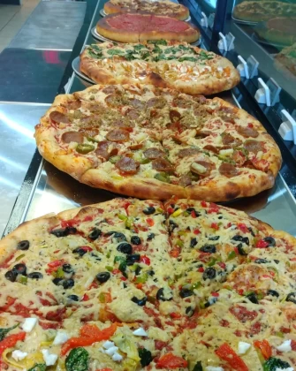 Vegan Pizza At Gulino's Pizza In Enterprise