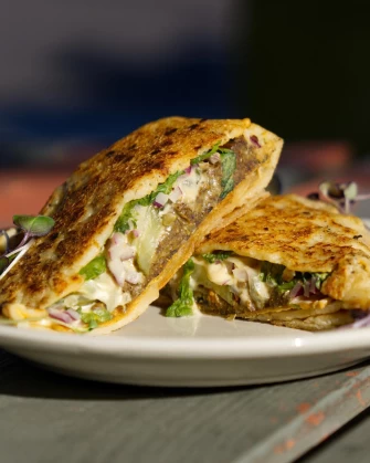 Lentil and rice pancake Giving Tree Cafe In Phoenix