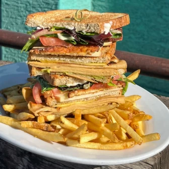 grilled vegan turkey At Green New American Vegetarian In Phoenix