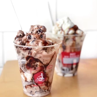 Chocolate Shake At Green New American Vegetarian