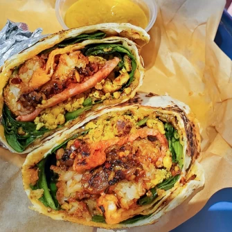 Breakfast Burrito At Nami In Phoenix