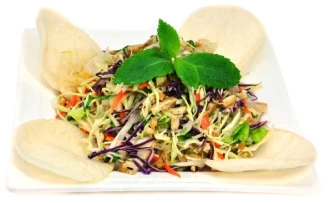 Tofu Salad At Golden Era Vegan In San Francisco