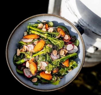Vegan Salad At roots In Zurich