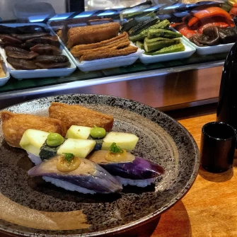 Vegan Food At Shizen Vegan Sushi Bar In San Francisco