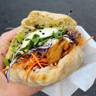 Sandwich At Veganitas In Zurich