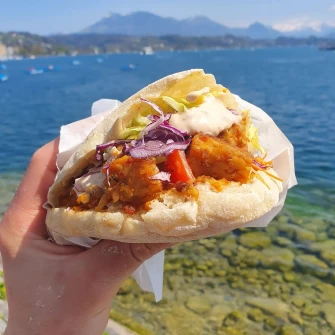 Sandwich At Veganitas In Zurich
