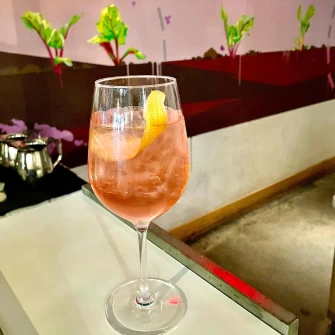 Cold Drink At Fancy Radish In Washington