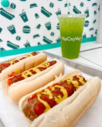 Hot Dog At HipCityVeg In Washington