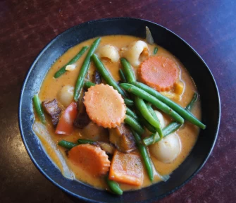 MIx Veg Curry At Au Lac Royal Vegetarian Cuisine  In Dickson