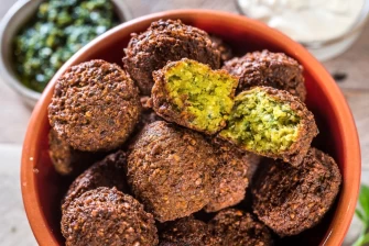 Falafel Balls At Shouk In Washington