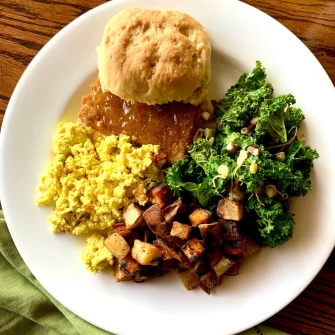 Vegan Food At Cafe Sunflower In Atlanta