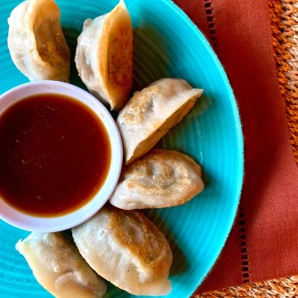 Dumplings At Cafe Sunflower In Atlanta