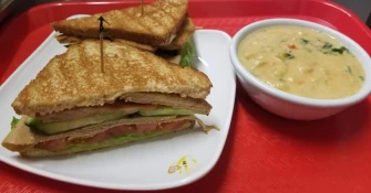 sandwich At Loving Cafe In Fort Wayne