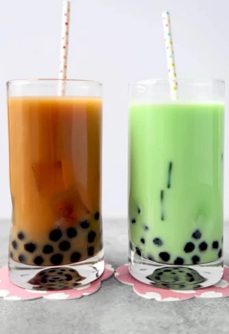 Vegan Bubble Tea At Loving Cafe In Fort Wayne