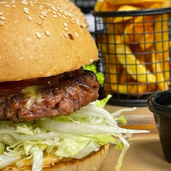 Burger At Gorilla Kitchen In Auckland