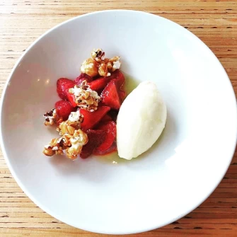 Vegan Food At Hillside Kitchen & Cellar In Wellington