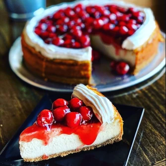 Cherry CheeseCakes At Tarantino's In Las Vegas