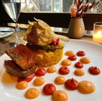 Vegan Food  At Avant Garden In New York City