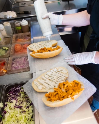 sandwich At Buds In Salt Lake City