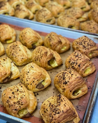 Cheese croissants At Passion Flour Patisserie In Salt Lake City