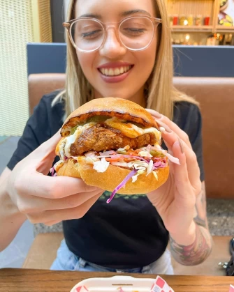 Burger At Wise Boys Burgers In Auckland