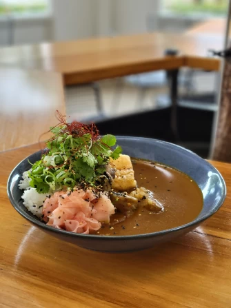 Vegan Dish At Cafe Vie In Buderim