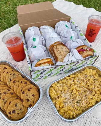 Vegan Food At Veggie Grill In Seattle