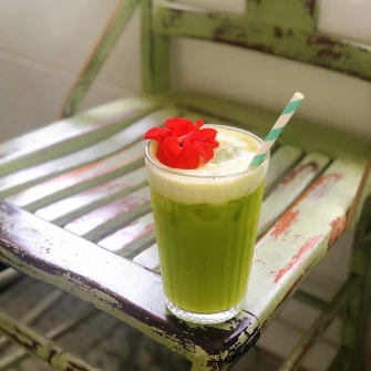 Veg Juice At Greenhouse Cafe In Caloundra