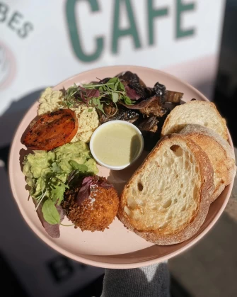 Vegan Food At Plant Vibes Cafe St In Bowen Hills