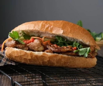 Sandwich At The Siam Purity Pod In Broadbeach