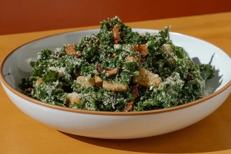 Caesar At Hot Tongue Pizza in Los Angeles