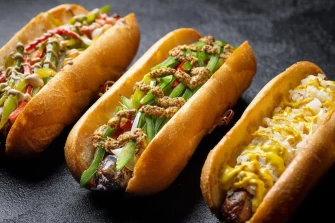 Hot Dog At Crossroads Kitchen In Los Angeles