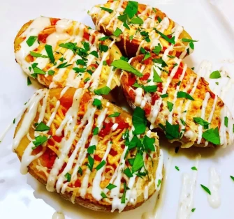 Garlic Bread At Cruzer Pizza In Los Angeles