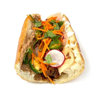 Hot Dog At Extra Market In Los Angeles