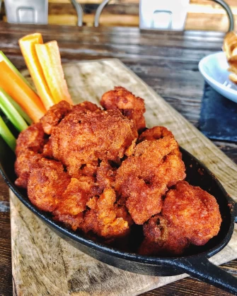 Buffalo Cauliflower At Julie Goes Green In Los Angeles