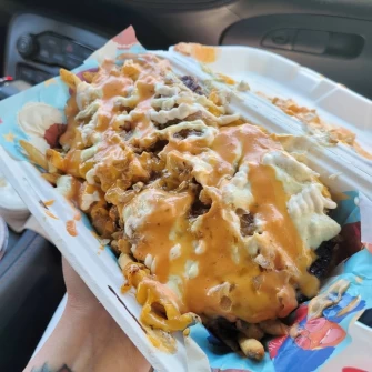 Vegan Food At Monty's Good Burger In Los Angeles