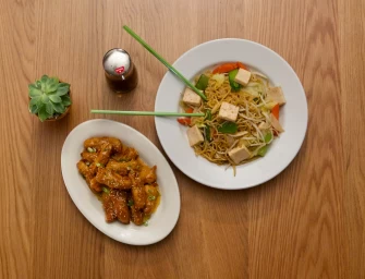 noodles At My Vegan In Los Angeles