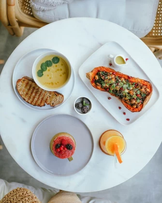 Vegan Food  At Planet Terra In Dubai